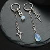 Gothic  Rock Punk Cross Star Drop Long Earrings Women Men Hip Hop Party Jewelry Gift Y2K Korean Trend