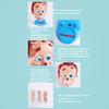 Human Face Pimple Popping Toy with Pointer Wheel Water Spraying Spot Popping Toy Stress Relief Kids Adults Family Party Board Game Prank Prop