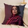 Luxury CCharli XCX Cushion Cover Silky Short Plush Invisible Zipper Dustproof Sofa Pillow Case For Home Decor