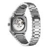 Authorized Distributor D1 Milano Watch SLBJ01 Square Skeleton Gray Depth 37mm Stainless Steel Strap [D1 MILANO] Men's