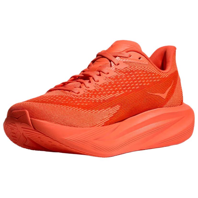 HOKA ONE ONE MACH 7 Abrasion Resistant Breathable Running Shoes Men's Sweet Pepper Red 1171904-BLLP