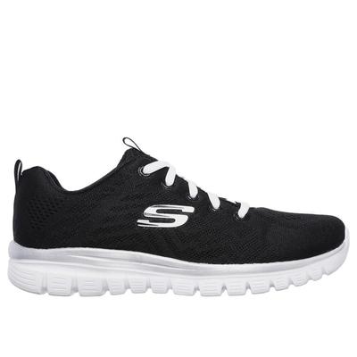 Sneakers Black / White Graceful-Get Connected