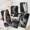 Matte Black Soft Bag Case For Samsung Galaxy S10e S10 S9 S23 Ultra 5g S8 S7 S20 Fe S21 S22 Plus S9plus My Hero Academia Cover