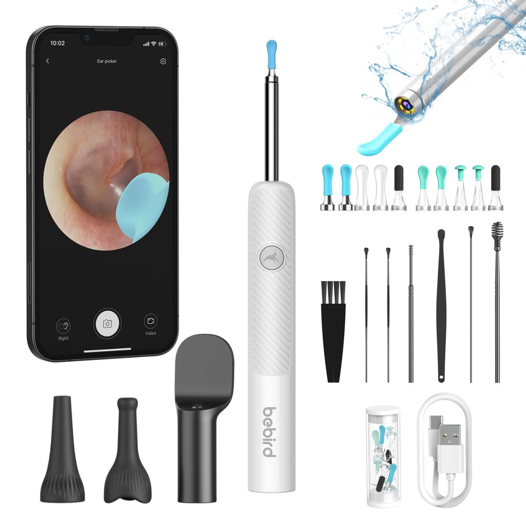 Durable And Safe Bebird R3 Ear Cleaner Smart Visual In Ear Wax Removal Tool Cleaning Endoscope Earpick Mini Camera Otoscope Personal Care