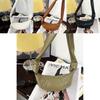 Trendy Unisex Kids Dumpling Bag Stylish Solid Color Shoulder Bag For Children