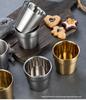 Korean Style Double Layer Insulated 304 Stainless Steel Cup for Water, Tea, Coffee, Beer, and Cold Drinks