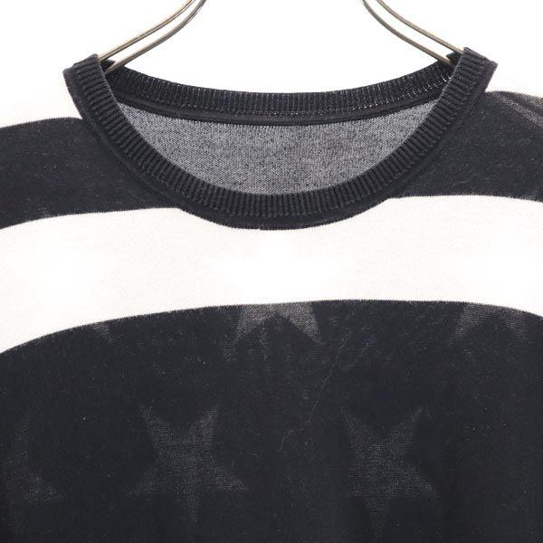 SOPHNET. Long sleeve sweater S Black series knit Men's Used