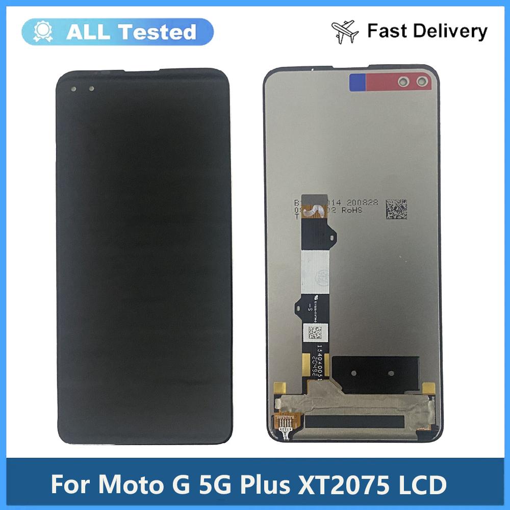 LCD Screen and Digitizer Full Assembly For Moto G 5G Plus XT2075