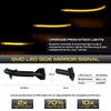2Pcs LED Mirror Turn Signal Light Waterproof LED Dynamic Turn Signal Light 12V Exterior Mirror Turn Signal Lamp Car Accessories