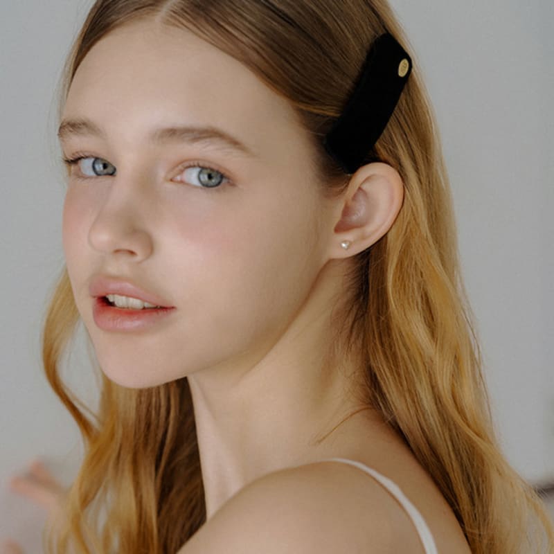 HAS HLD002 Basic Logo Square Hair Pin