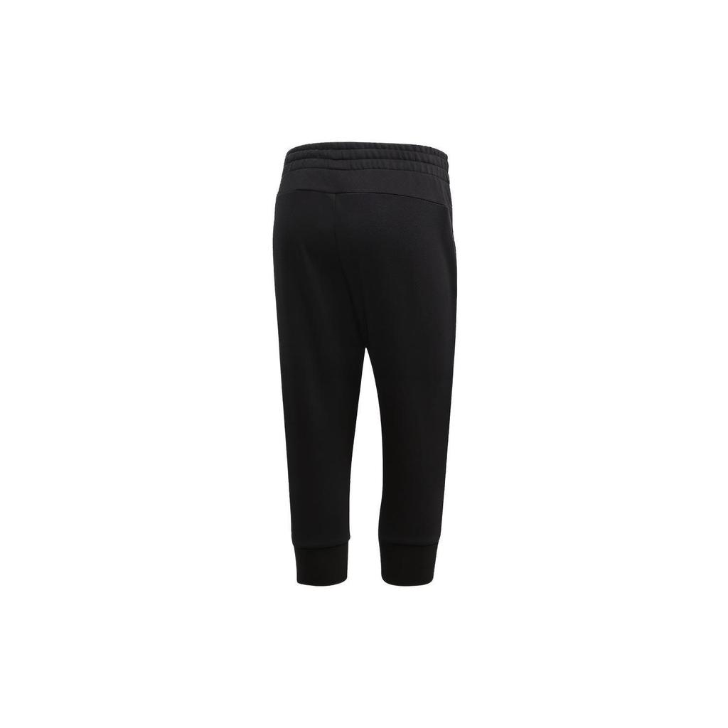 Adidas Essentials Linear Three-Quarter Pants Women Bottoms Black DP2397