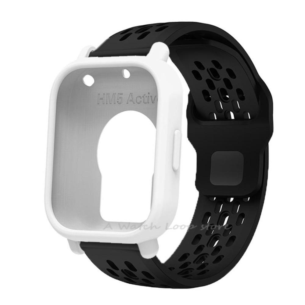 Band+Case For Redmi Watch 5 Active Silicone Strap Cover Sport Wristband Correa For Redmi Watch 5Lite Band Shell Suit Accessories