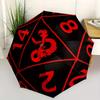 Automatic Folding Umbrella Compact Lightweight For Outdoor Adventures Daily Use Birthday Christmas Valentine'S Day Gift Travel Umbrella Durable 8 Bone