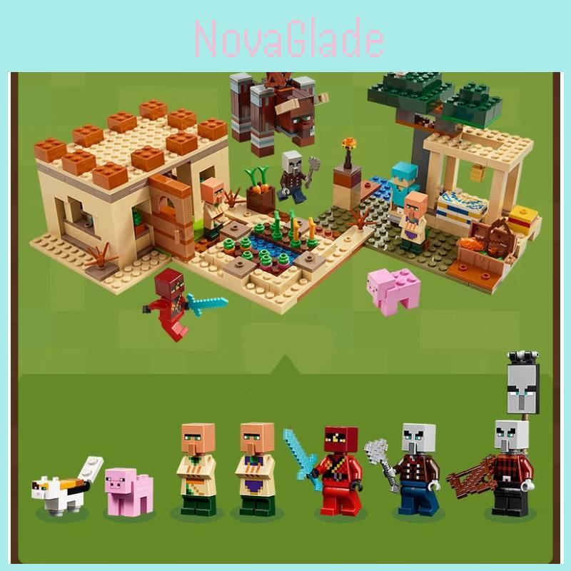 My World Villager Assembly Blocks Gift For Boys Creative Play Construction Set