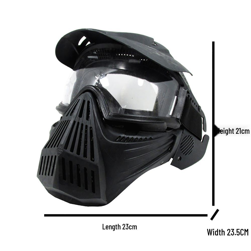 Full Face Tactical Water Gel Mask for Field Protection