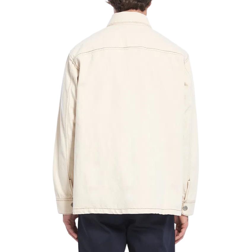 Ami Paris Ami De Coeur Logo Patch Overshirt HJK275DE0039-136