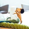 ARCHITECTMADE Oscar Denmark Scandinavian Wooden Object Figurine [Authorized Import] (Dog) 340-A