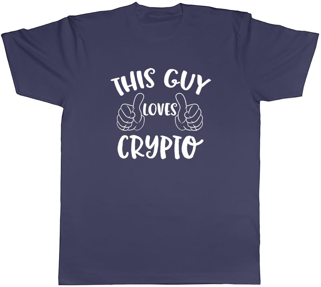 This Guy Loves Crypto Unisexs Unisex TShirt Tee