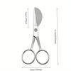 1PC Tufted Carpet Trimmer Scissor Embroidery Scissors Duckbill Applique Scissors Sewing Crafting Shears Soft Rubber Handle