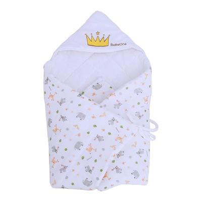 Capa exterior de gaze com coroa para recém-nascidos Bebeone para primavera e verão, produtos de bebé coreanos
