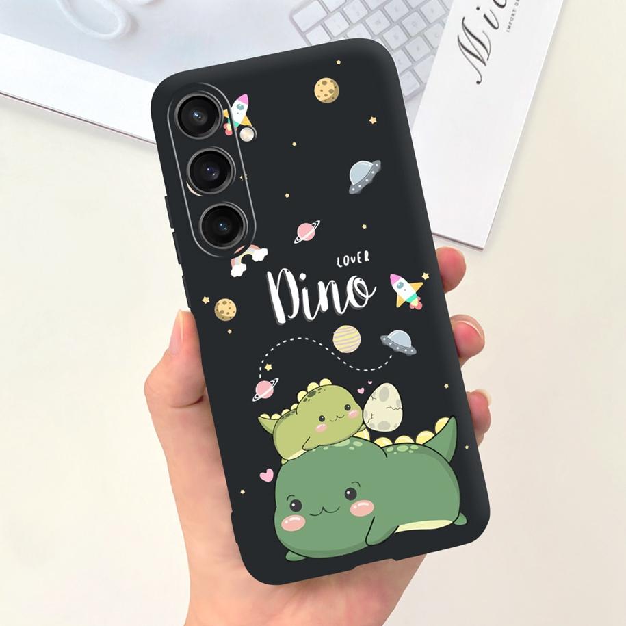 For Samsung A25 5G 2023 Case SM-A256B Cute Astronaut Duck Slim Soft Silicone Back Phone Cover For Samsung A55 A35 5G A356B Coque