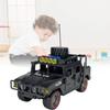 Detailed Abs Plastic Small Particle Building Blocks For Children Special Police Humvee Toy Set