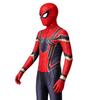 Halloween Iron Spider cos suit red, black and gold striped bodysuit adult and children hero costume
