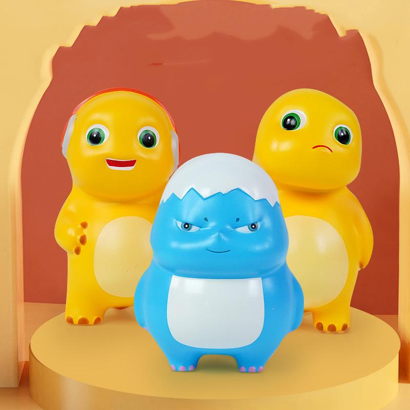 Milk Dragon Seven Toys Hand Made Toys Squeeze Toy Desktop Dolls Cute Cartoon Children Dolls Tidy Play Cartoon Hand Made