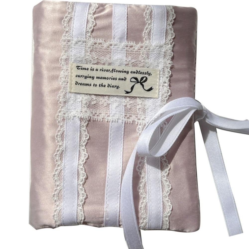 

Loose Leaf Scrapbook Notebook Cover Lace Bow Loose-leaf Notebook Cover Kids Toys синій
