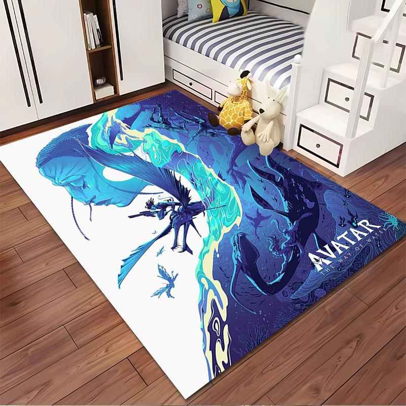 Avatar The Way of Water Design suitable as a non-slip mat for the living room or bedroom sofa