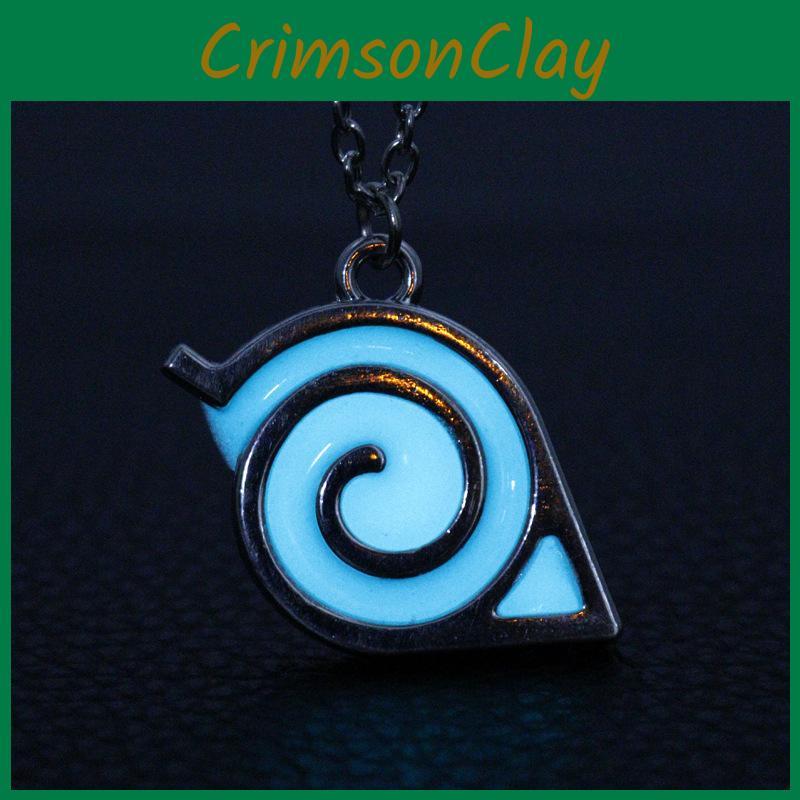 Naruto Necklace Luminous With Alloy Pendant Jewelry For Fans And Giving Gift