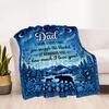 Love You Dad Blanket Blanket Comfortable Great for Bed Livingroom Sofa for All Seasons Warmthful Decor Unique Gift for Family and Friends Camping