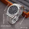 Classic Men's Quartz Watch High Quality Luxury Round Business Student Sport Wristwatch Relogio Stainless Steel Date Clock