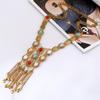 Bohemian Maxi 70cm Long Necklace Pendant For Women Collier Jewelry Colar Vintage Multilayer Tassel Collar Boho Necklace Bijoux