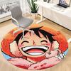 One Piece Luffy Office Round Area Rug, Indoor Mat Suitable For Office,Bedroom Living Room Home Decor, Room Deco A0908130