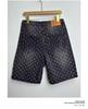 Men's Elastic Waist Denim Overalls: Loose-Fit Straight Summer Shorts