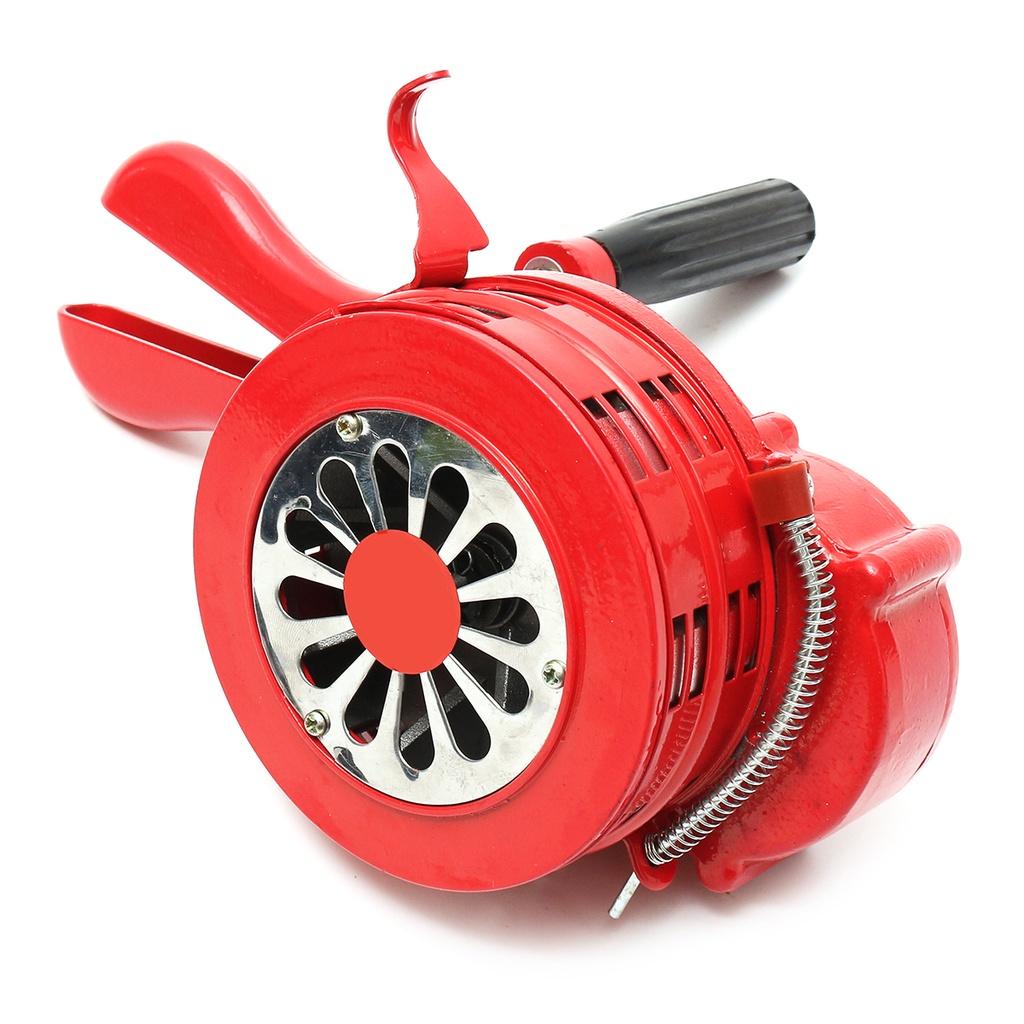 4.5Inches 110dB Manual Operated Metal Alarm Air Raid Emergency Safety New Hand Crank Siren Horn