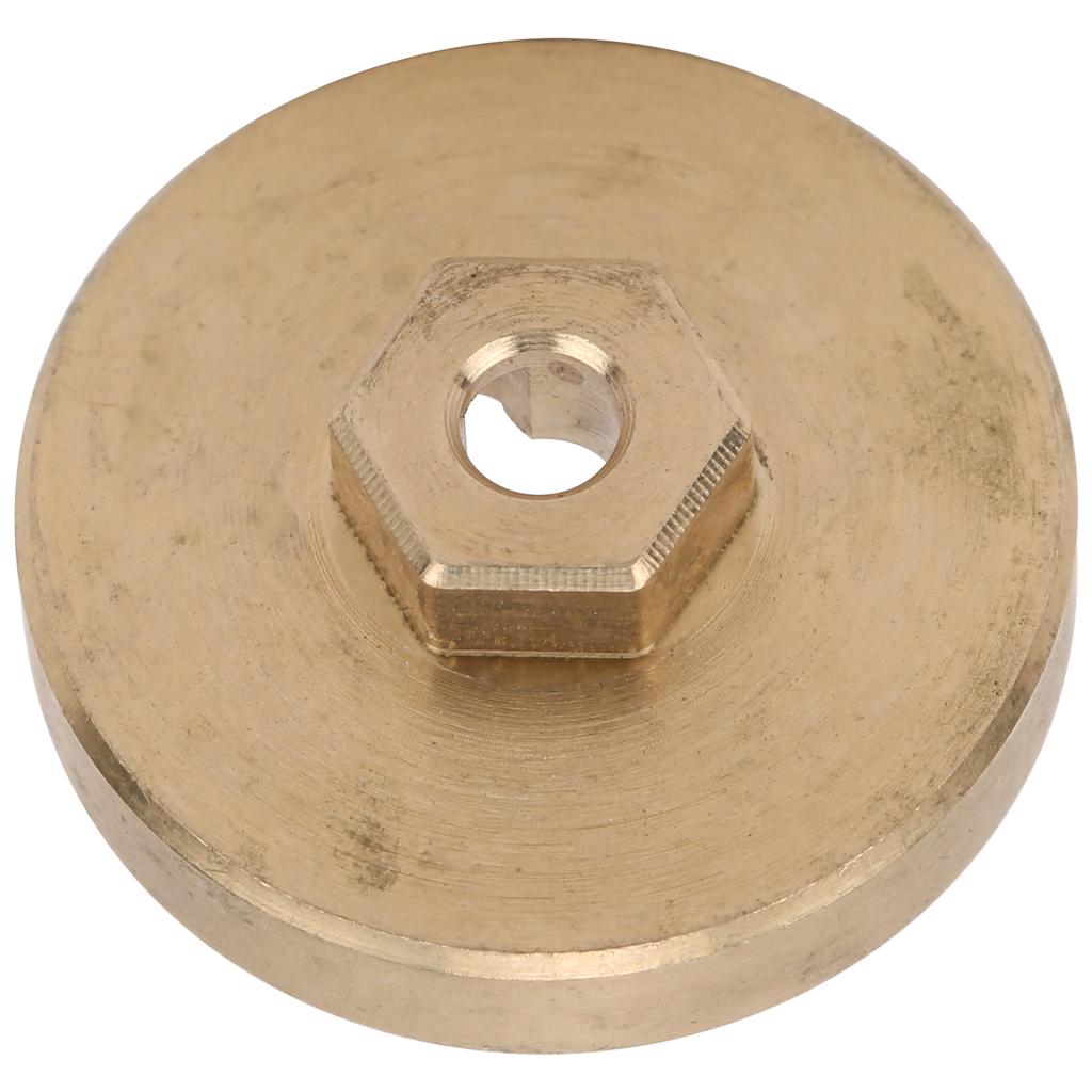 2pcs Brass Wheel Hub Counterweight Upgrade Accessories Fit for Axial SCX24 1/24 RC Car