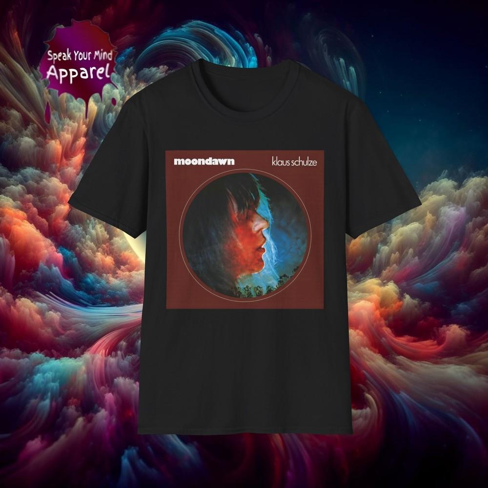 Soft Cotton T-Shirt. Klaus Schulze Moondawn Unisex T-Shirt S