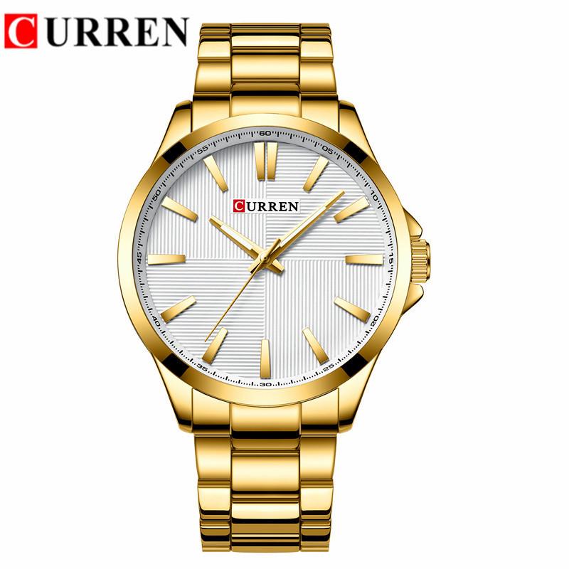 CURREN 8322 Men's Waterproof Large Dial Casual Fashion Watch