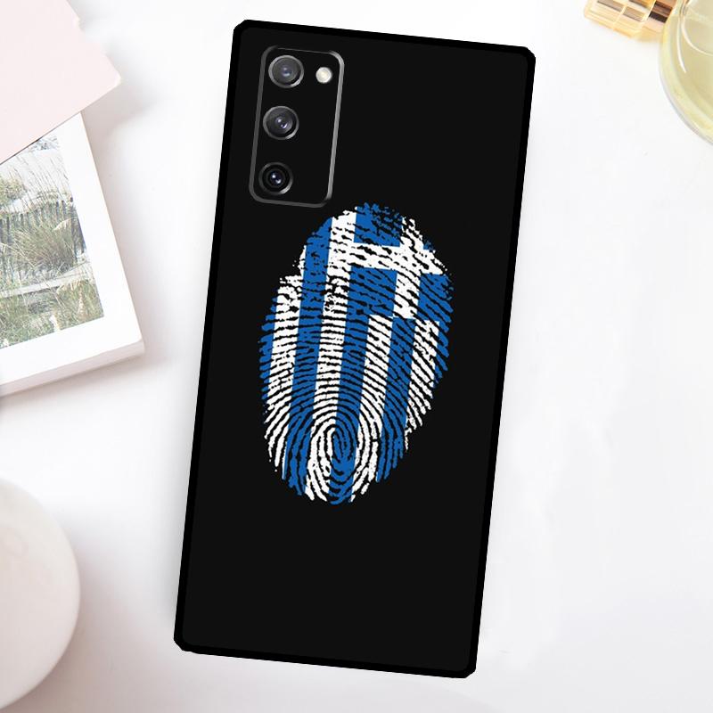 Greece Greek Flag Phone Case For Samsung Galaxy S26 S25 Ultra S24 FE S20 S21 FE S22 S23 Plus S10 S25 FE Cover