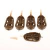 3/4/6 ks Krmítka na kapry Method Feeder, 20g/30g/40g/50g/60g Rybářská krmítka s formičkou pro rychlé uvolnění, Příslušenství pro lov kaprů