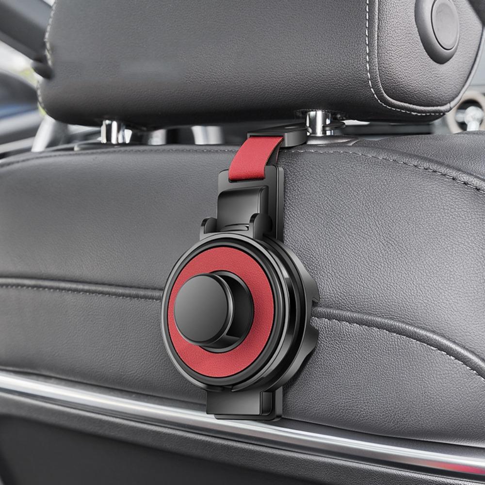 Gancio Multifunzione per Poggiatesta Sedile Auto Comodo Portatile Portabicchieri Pieghevole Organizer per Sedile Posteriore