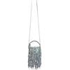 Ladies Sequined Fringed Handbag Dinner Party Elegance Shiny Shoulder Bag