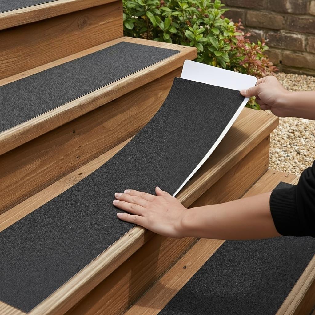 Anti-Rutsch-Band Wasserdichtes Grifftape für Treppen Außen/Innen Rutschfeste Sicherheitsstufe Selbstklebende Bodenhaftungsrolle