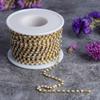 1PCS 10 Yards Length Rhinestone Chain Crystal AB Rhinestone Chain Trim  Craft Decoration