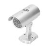 Simulation Camera Dummy Security Camera Monitor Fake Surveillance System with Flashing LED Light