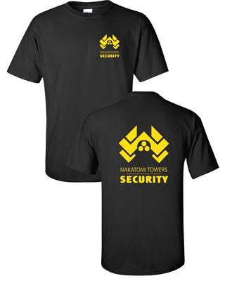 Nakatomi Towers Security Die Hard FRONT & BACK Unisex Tee Shirt 304
