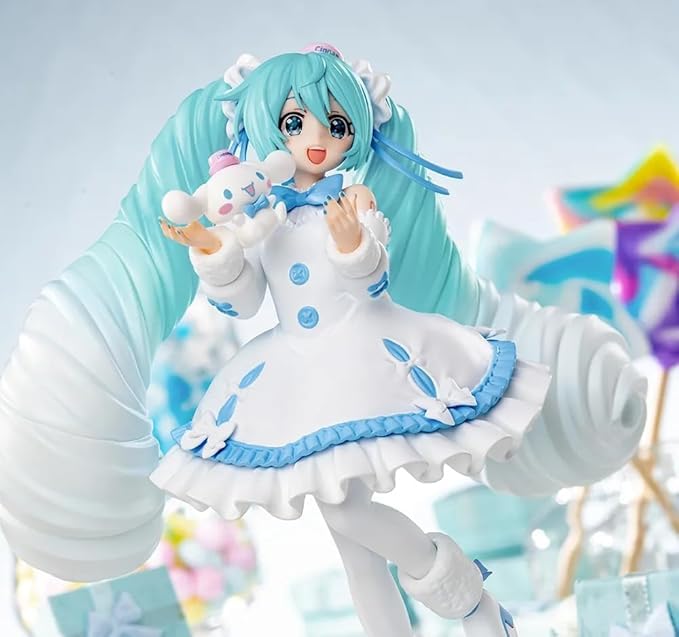 Hatsune Miku-Serie Luminasta Hatsune Miku x Cinnamoroll Weißes Kleid Figur Insgesamt 1 Typ Offizielle 19cm Ver. Ca.