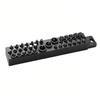 39 Hole Screwdriver Accessory Holders for 1/4Inch Hexagonal Bit Toolbox Organization Storage Solution